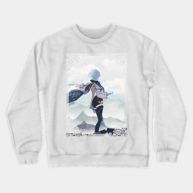 Eula Lawrence - Genshin Impact Crewneck Sweatshirt by SaucyBandit